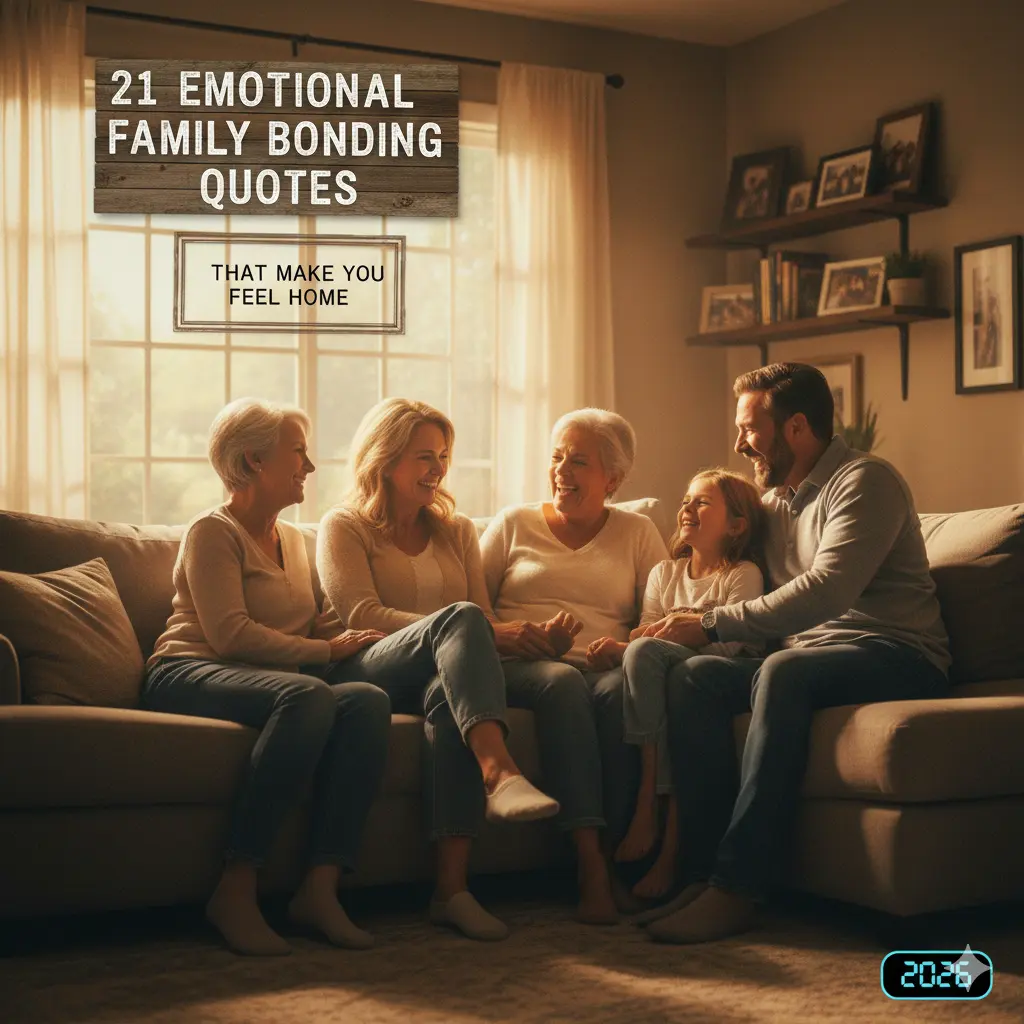 21Emotional Family Bonding Quotes That Make You Feel Home 2026